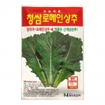 청쌈로메인 상추씨앗 300립(펠렛코팅씨앗)-청치마+로메인상추