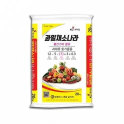 KG케미칼 과일채소나라 20kg 과채류 밑거름용 복합비료 12-5-7+3+0.3