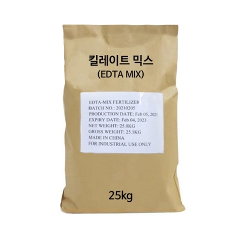 킬레이트믹스 EDTA Mix 25kg - 수용성 비료원료 고품질 고농도 미량요소