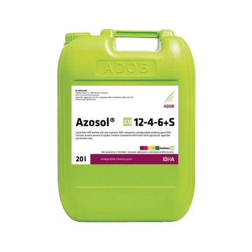 아도브 Azosol 12-4-6+S 20L - IDHA킬레이트 4종복합비료