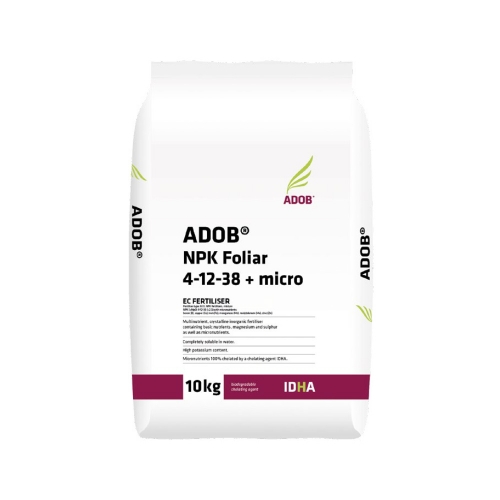 아도브 NPK Foliar 4-12-38 10kg - IDHA킬레이트 수용성복합비료