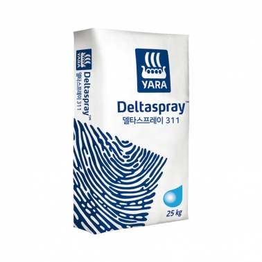 (NPK이벤트)야라 델타스프레이311 25kg - 초세강화 빠른성장 한국형 관주비료