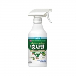 대유 충사탄 스프레이 500ml 화분 텃밭 직접살포액 친환경 살충제