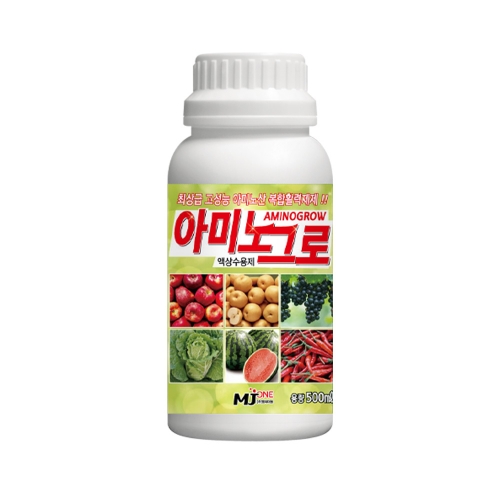 엠제이원 아미노그로 500ml - 농업용 아미노산 비료