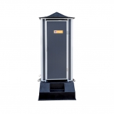 이동식 간이화장실(회색) - 조립식 야외 컨테이너 농막용 화장실