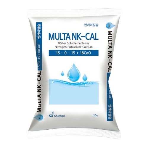 KG케미칼 물타NK-Cal 10kg - 질산태 질소 15% 가리 15% 칼슘 18%