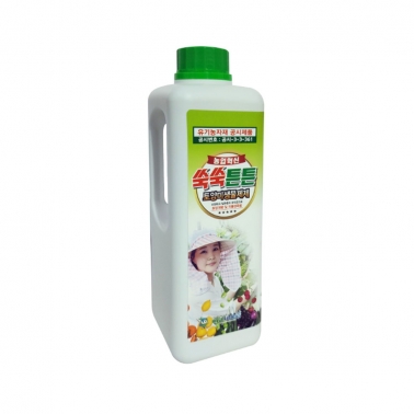 쑥쑥튼튼 1L,5L,15L,20L - 친환경 유기농업자재 식물영양제 복합 미생물비료