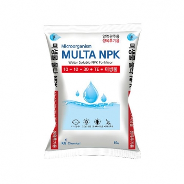 [파손/오염 초특가] KG케미칼 미생물 물타 NPK 10-10-30 10kg