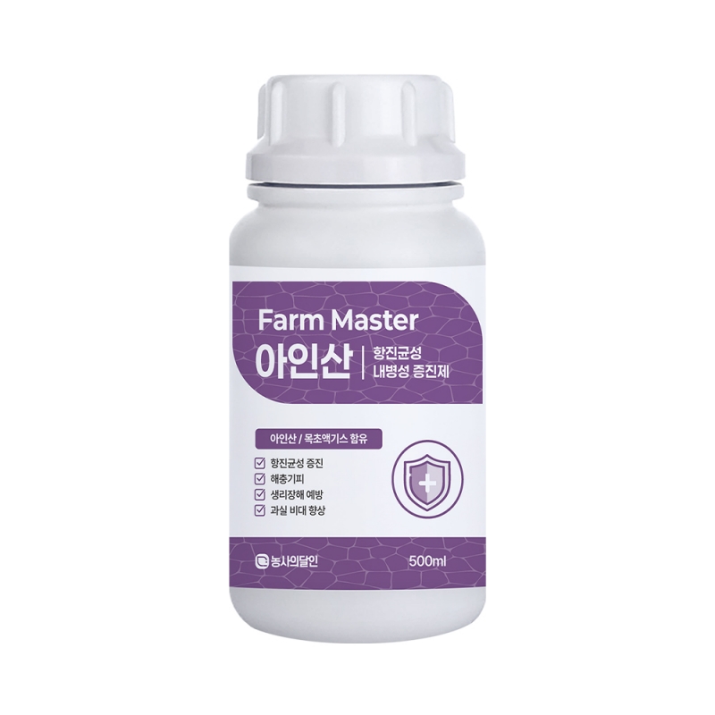팜마스터 아인산 500ml 고농도 액상타입 탄저병 역병 노균병 예방