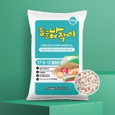 누보 NOUSBO 둥글납작이20kg - 둥글납작한 형태로 만든 질산태 함유 마늘 양파 원예작물 웃거름 비료