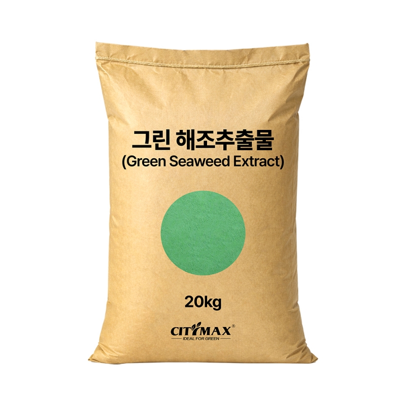 그린 해조추출물 20kg Seaweed Extract 뿌리발근제 촉진 토양개량제 비료원료