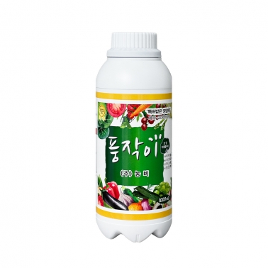 풍작이 1L 진딧물 기피 뿌리 발근제 미생물비료 생장 생육 식물영양제