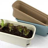 [가정원예 창고방출] 이지팜 텃밭화분 플라스틱 저면관수 화분 베란다