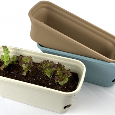 [가정원예 창고방출] 이지팜 텃밭화분 플라스틱 저면관수 화분 베란다