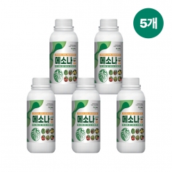[회원전용] 글로벌아그로 메소나 1L 5개 양분흡수 염류직접 식물활력제