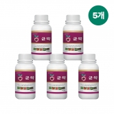 [회원전용] 글로벌아그로 균싹 500ml 5개 잎마름병 뿌리혹병 유해 병원균 예방