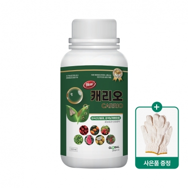 글로벌아그로 캐리오500ml 미국선녀벌레 매미충 친환경살충제 피마자 유기농업자재 농약아님