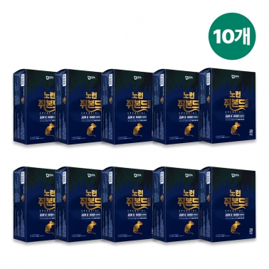 [회원전용] 노런 쥐본드 스페셜 20매 10개 쥐 퇴치 덫 파리 쥐끈끈이 트랩