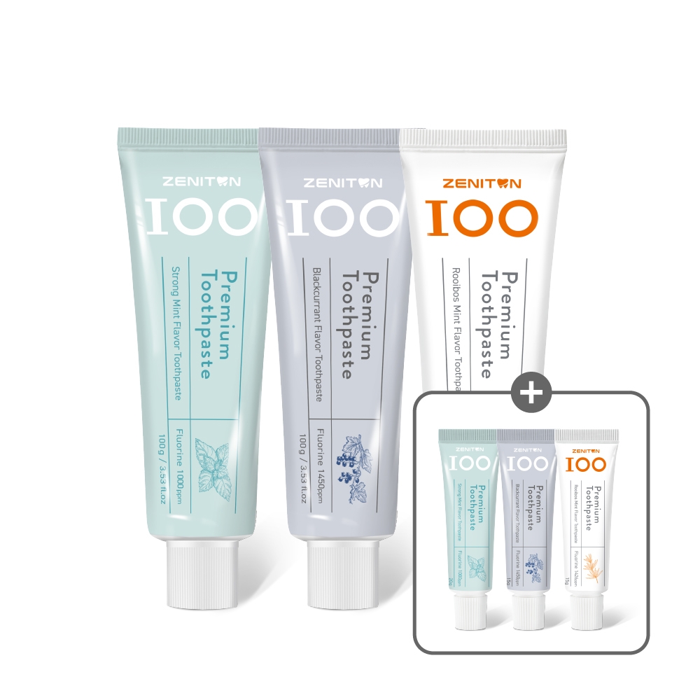 제니튼 백치약 100g 3개입 (증정 : 미니치약 3개)