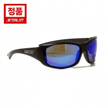 젯파일럿 제트스키 선글라스 노마드 라이드 편광 써니즈 - 매트 블랙/블루/미러