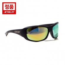 젯파일럿 제트스키 선글라스 노마드 라이드 편광 써니즈 - 매트 블랙/옐로우/미러