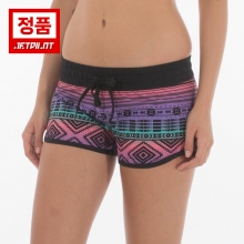 젯파일럿 여성용 제트스키 라이드숏 벡 어센트- 블랙/멀티