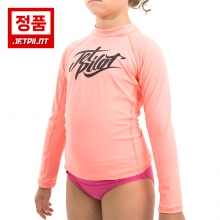 젯파일럿 아동용 래쉬가드 스크립트 S16 - 피치