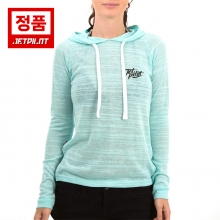 젯파일럿 여성용 래쉬가드 베드다이스 후드 - 블루