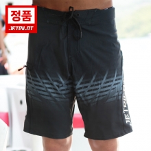 젯파일럿 남성용 보드숏 레이더 - 블랙/블랙