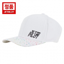 젯파일럿 캡 모자 레클레스 PU ADJ - 화이트 (S16826)