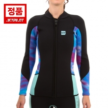 젯파일럿 여성용 웻슈트 BEC 어센트 2미리 플라이트 쟈켓 - 핑크/블루