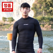 젯파일럿 남성용 웻슈트 1미리 플라이트 쟈켓 - 블랙