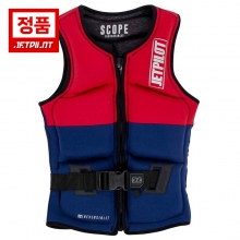 젯파일럿 여성용 웨이크베스트 스코프 네오프렌 - 블랙/레드/레벨50 (H JA7204)