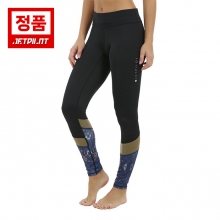 젯파일럿 여성용 래쉬가드 벡 에센트 워터레깅스 - 블랙 (S19563)