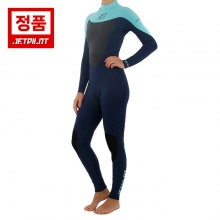 젯파일럿 여성용 웻슈트 플라이트 3X2 전신 - 틸 (JA19254)