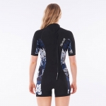 Rip Curl WSP8FW D/Patrol 2.2mm S/SL Spring - Black/Navy (립컬 다운패트롤 2.2미리 여성 스프링 슈트)