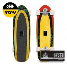 Yow AA031 Lakey Peak 32&Prime; Power Surfing Series Surfskate - White (요우 레이키 피크 - 파워서핑 시리즈 서프스케이트 컴플릿) YOCO0021A031