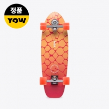 Yow BA018 Hossegor 29&Prime; Grom Series Surfskate - Orange (요우 호세거 - 그롬 시리즈 서프스케이트 컴플릿)