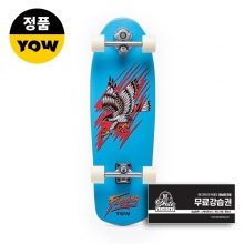 Yow Fanning Falcon Driver 32.5&Prime; Signature Surfskate - White (요우 패닝 팰콘 드라이버 시그니처 서프스케이트 컴플릿)