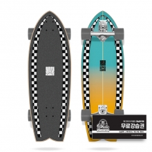 [HLC] Long Island Checker 30&Prime;x9.75&Prime;x19&Prime; Surfskate (롱아일랜드 체커 서프스케이트 컴플릿)