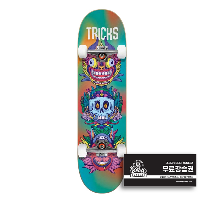 [HLC] Jart Tricks Tropic 7.87&Prime;x31.60&Prime; Complete (트릭스 트로픽 스케이트보드 컴플릿) TRCO0022C006