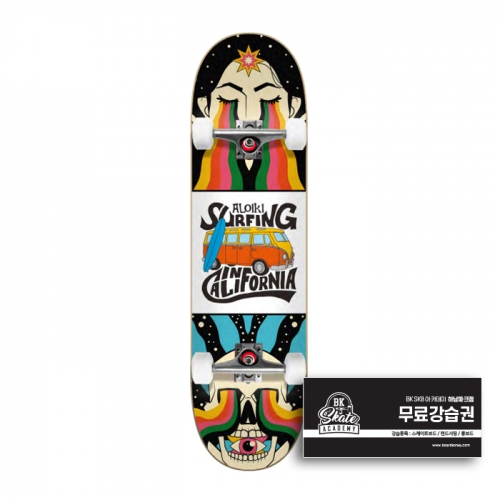 [HLC] Aloiki California 7.75&Prime;x31.6&Prime; Complete (알로이키 캘리포니아 스케이트보드 컴플릿)