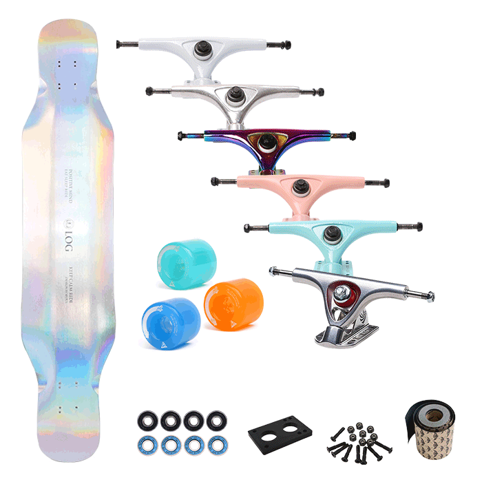 [커스텀 컴플릿-롱보드] Log Spectrum - 42" 44" 46"+트럭(로그or페리스or칼리버)+휠+파츠+그립테입