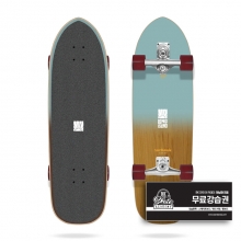 [HLC] Long Island Fog Haze 34&Prime;x9.85&Prime;x17&Prime; Surfskate (롱아일랜드 포그 헤이즈 서프스케이트 컴플릿)