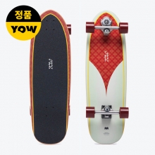 Yow CA025 Lakey Peak 32&Prime; Power Surfing Series Surfskate - 3Red (요우 레이키 피크 파워 서핑 시리즈 서프스케이트 컴플릿) YOCO0023A0253Red