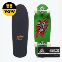 Yow CA048 Fanning Falcon Driver 32.5&Prime; Signature Surfskate - 3White (요우 패닝 팰콘 드라이버 시그니처 시리즈 서프스케이트 컴플릿)