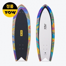 Yow Coxos 31&Prime; Power Surfing Series Deck - 3Rainbow (요우 콕스 파워 서핑 시리즈 서프스케이트 데크)