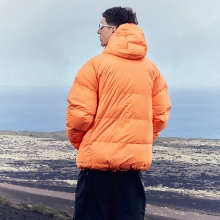 2324 Hellow Wander Goose Down Jacket - Orange (헬로우 원더 구스 다운 스노우보드복 자켓)