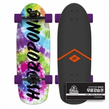 Hydroponic Rounded Tie dye 30&Prime;x10&Prime; Surfskate Complete (하이드로포닉 라운디드 타이 다이 서프스케이트 컴플릿)