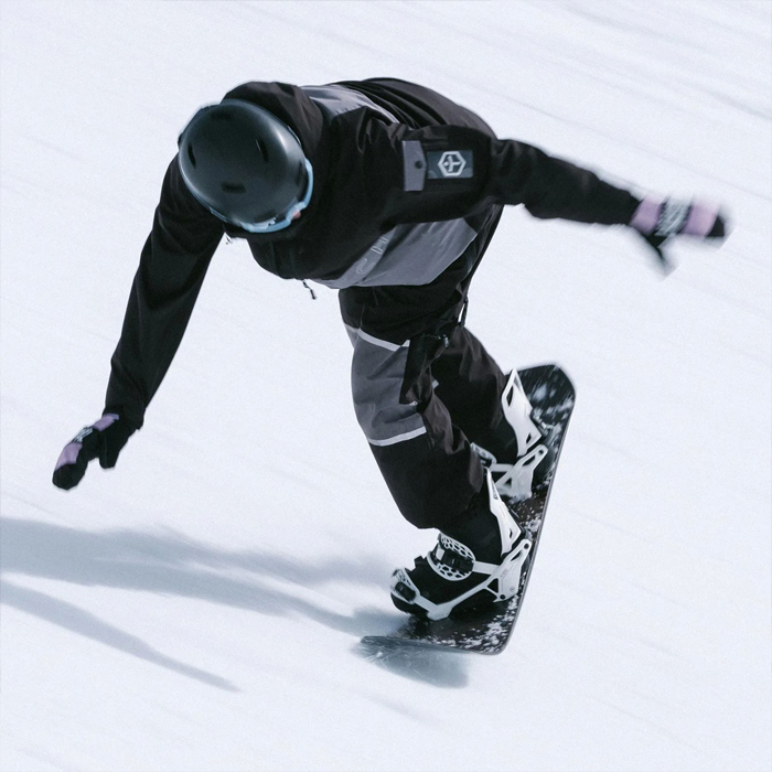 2425 니데커 슈퍼매틱 스노우보드 바인딩 - 화이트 (N.24.BNM.SPM.WH)